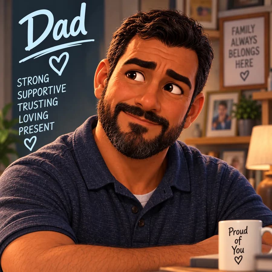 Keller's Dad